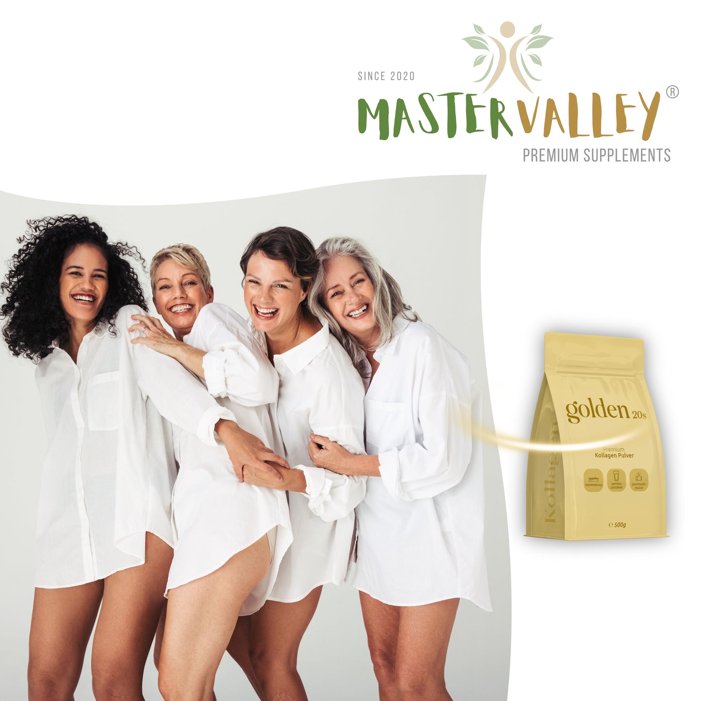 Kollagen Pulver 500g – Typ 1 2 3 Hydrolysat aus Weidehaltung