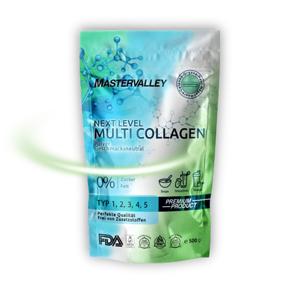 Kollagen Pulver 500g – Multi Collagen Typ 1 2 3 4 5 Hydrolysat